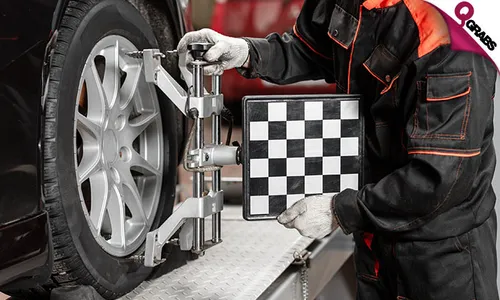 Wheel Alignment, Brake Pads Cleaning & Adjusting!
